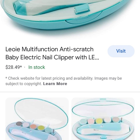 Electric Baby Nail Filer - Picture 2 of 2